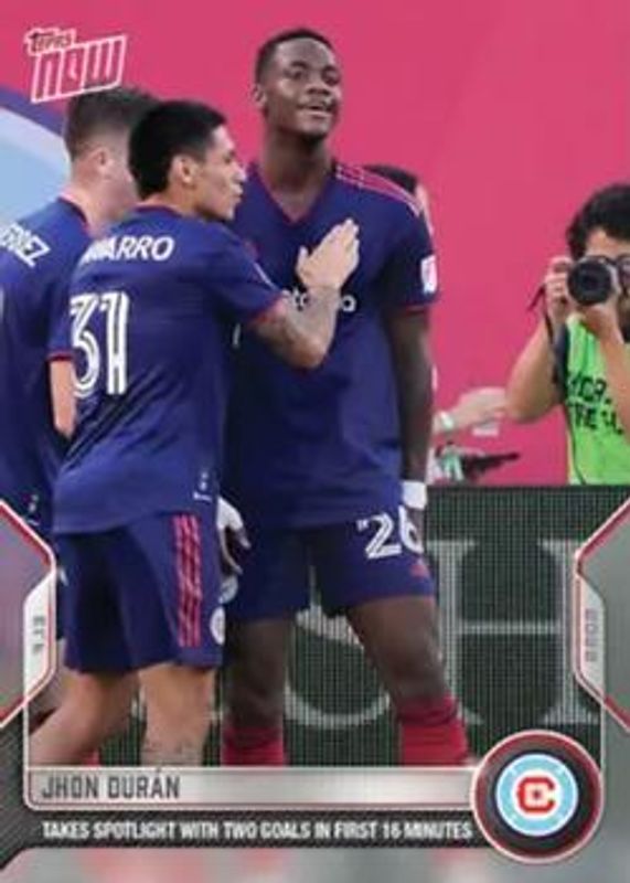 2022 Topps Now MLS #129 Base