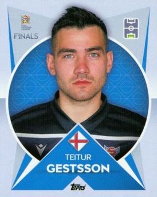 2022 Topps Road to UEFA Nations League Finals Sticker Collection #39 Base