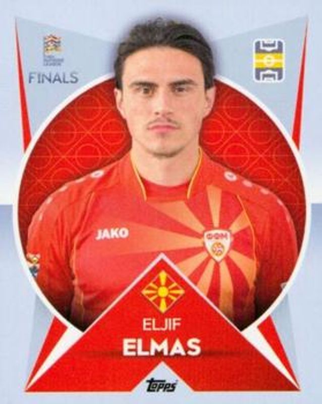 2022 Topps Road to UEFA Nations League Finals Sticker Collection #119 Base