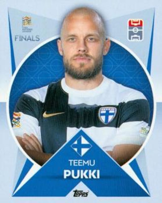2022 Topps Road to UEFA Nations League Finals Sticker Collection #60 Base