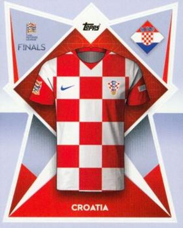 2022 Topps Road to UEFA Nations League Finals Sticker Collection #180 Base