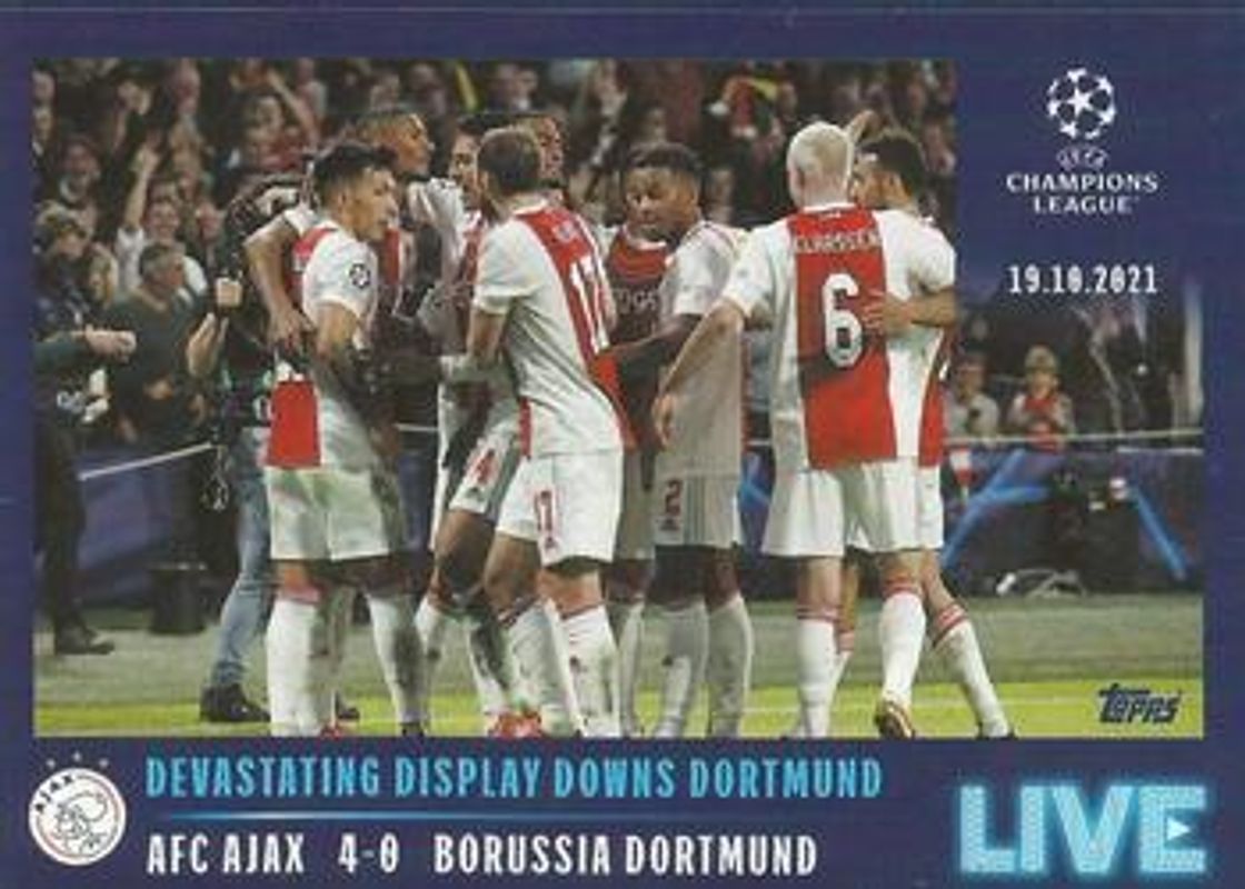2021 Topps UEFA Champions League Sticker Collection #L11 Live