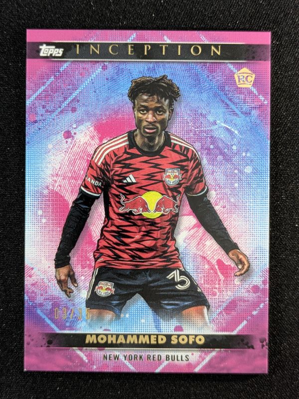 2025 Topps Inception MLS #52 Pink /35