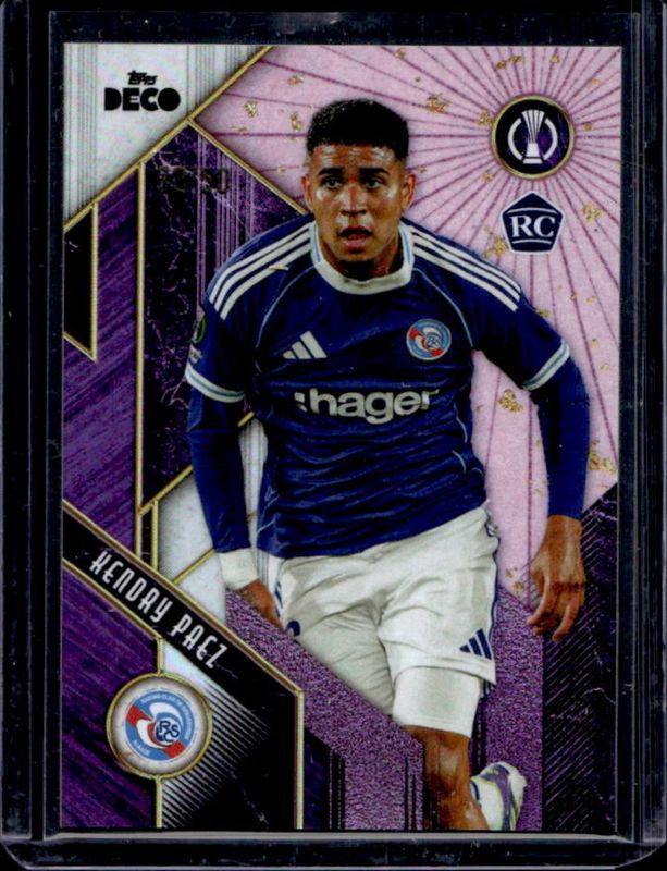 2025 Topps Deco UEFA Club Competitions Purple /50