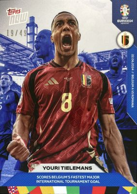 2024 Topps Now UEFA EURO #023 Blue /49