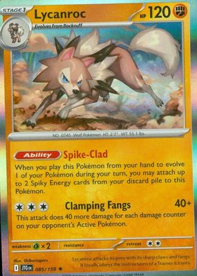 2025 Scarlet & Violet: Journey Together #085/159 Holo