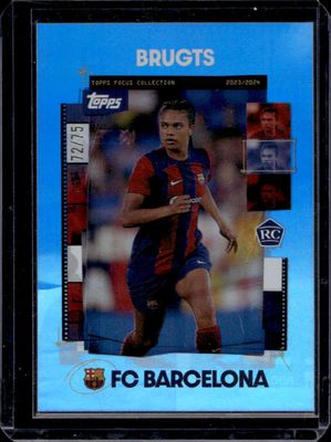 2023 Topps Focus FC Barcelona #39 Blue /75