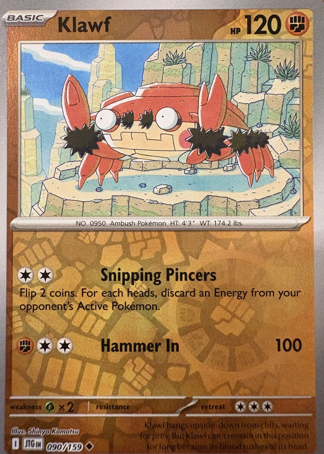 pokemon klawf card value Klawf 2023 Pokemon Japanese Sv1s #088 PSA 10 – Yamacardo
