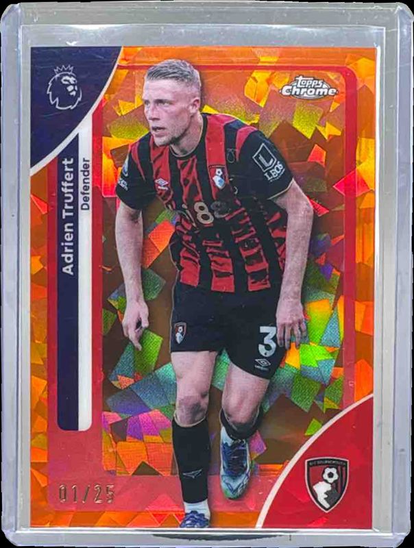 2026 Topps Chrome Premier League Sapphire Edition #10 Orange Refractor /25
