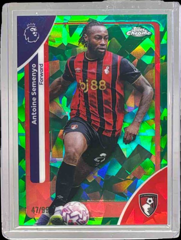 2026 Topps Chrome Premier League Sapphire Edition #3 Green Refractor /99