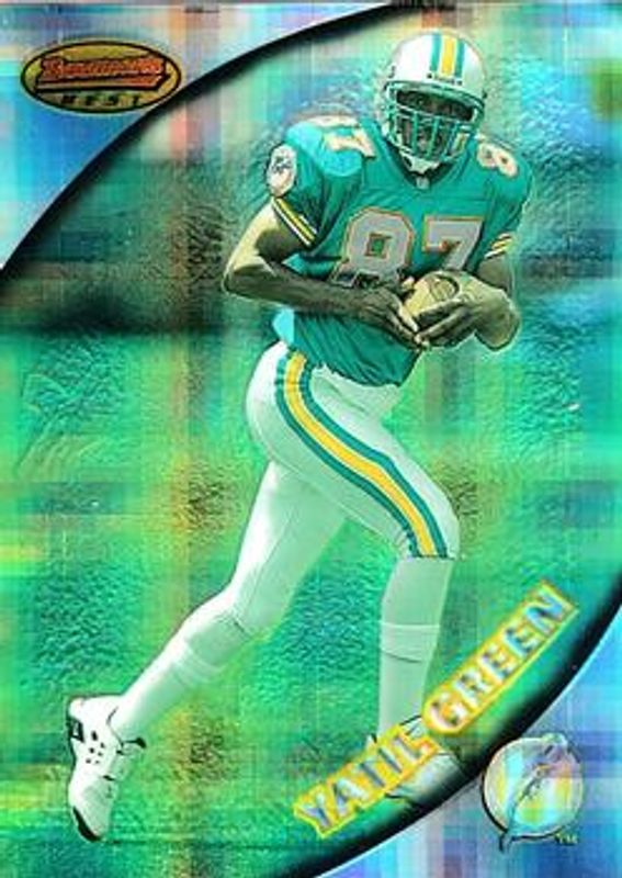 1997 Topps Stadium Club #BBP9 Bowman's Best Rookie Previews - Atomic Refractor