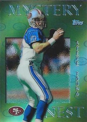 1997 Topps #M8 Mystery Finest - Gold Refractor