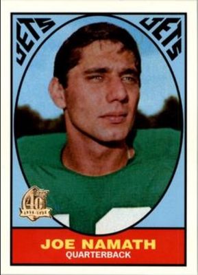 1996 Topps #98 Joe Namath Reprints