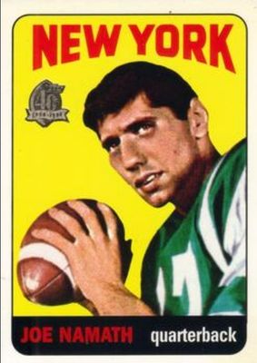 1996 Topps #122 Joe Namath Reprints