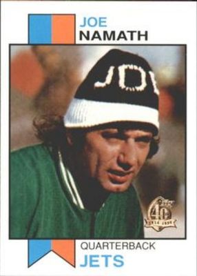 1996 Topps #400 Joe Namath Reprints