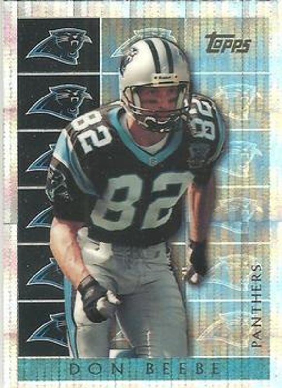 1995 Topps #448 Carolina Panthers Boosters