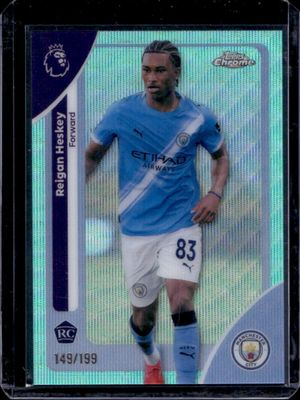 2026 Topps Chrome Premier League #129 Aqua Wave Refractor /199