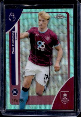 2026 Topps Chrome Premier League #60 Aqua Wave Refractor /199