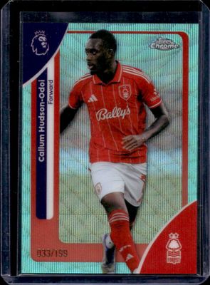2026 Topps Chrome Premier League #152 Aqua Wave Refractor /199