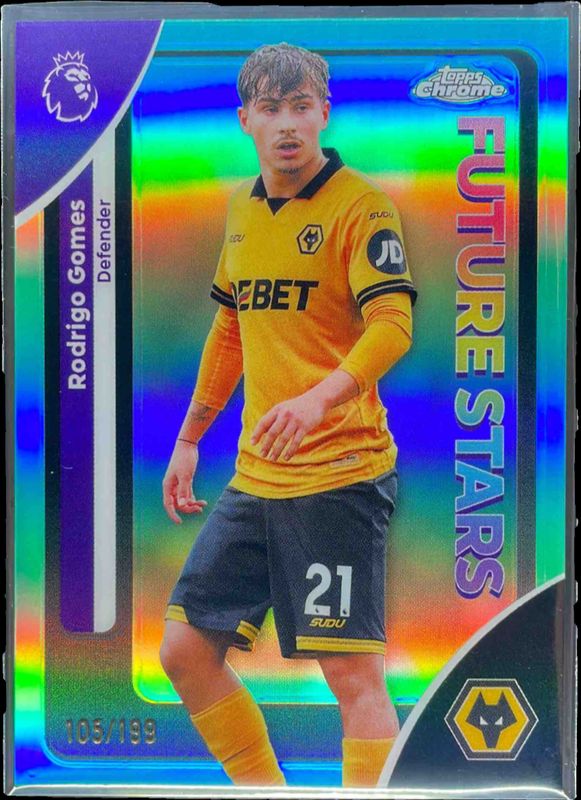2026 Topps Chrome Premier League #200 Aqua Refractor /199