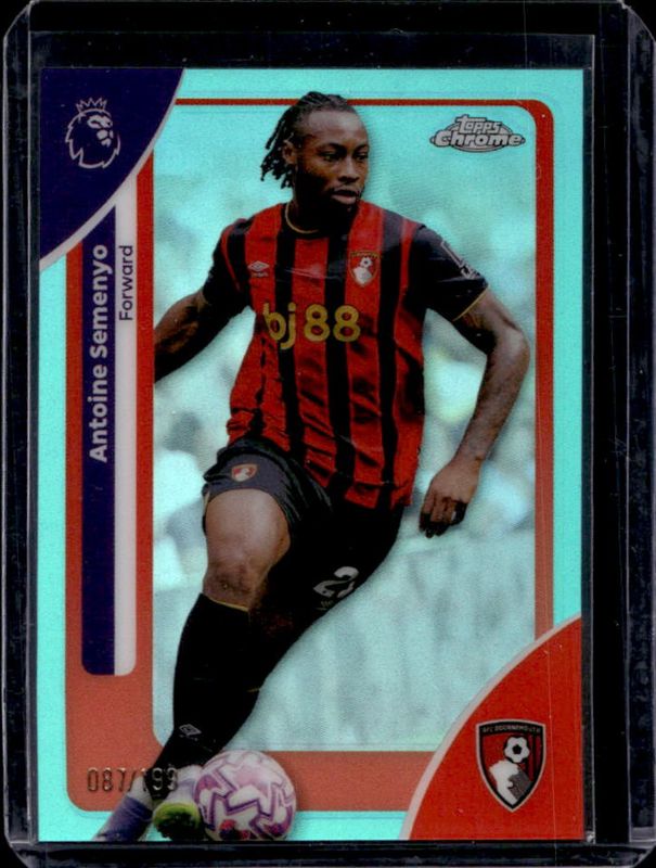 2026 Topps Chrome Premier League #3 Aqua Refractor /199