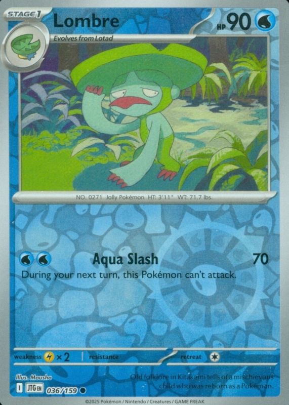 2025 Scarlet & Violet: Journey Together #036/159 Reverse Holo