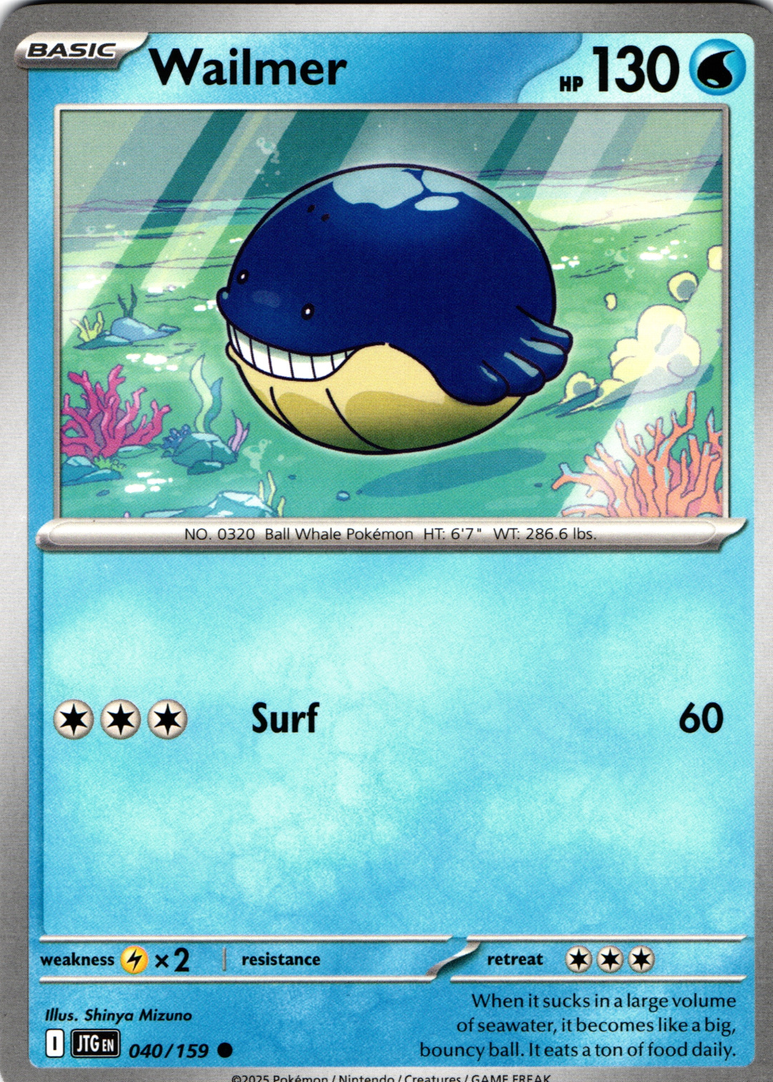 pokemon wailmer card 127/142 Cyclizar main image 1
