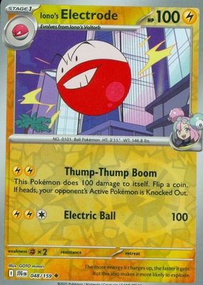 2025 Scarlet & Violet: Journey Together #048/159 Reverse Holo