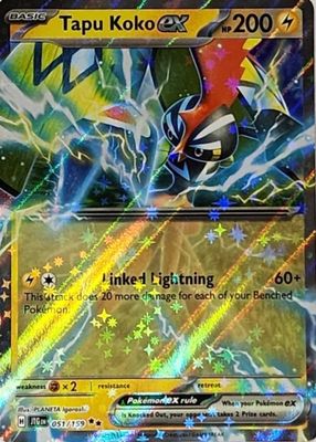 2025 Scarlet & Violet: Journey Together #051/159 Double Rare