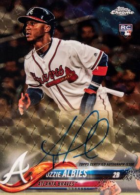 2018 Topps Chrome Sapphire Edition #AC-OA Rookie Autographs - Superfractor /1