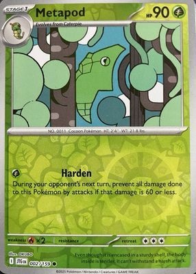 2025 Scarlet & Violet: Journey Together #002/159 Reverse Holo