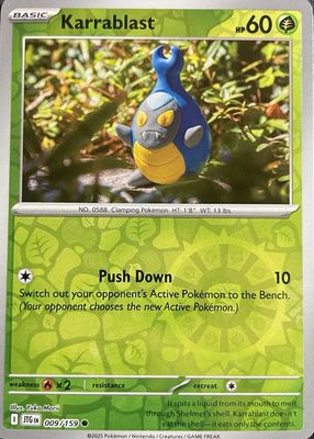 2025 Scarlet & Violet: Journey Together #009/159 Reverse Holo