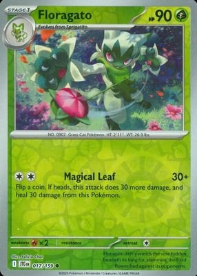 2025 Scarlet & Violet: Journey Together #017/159 Reverse Holo