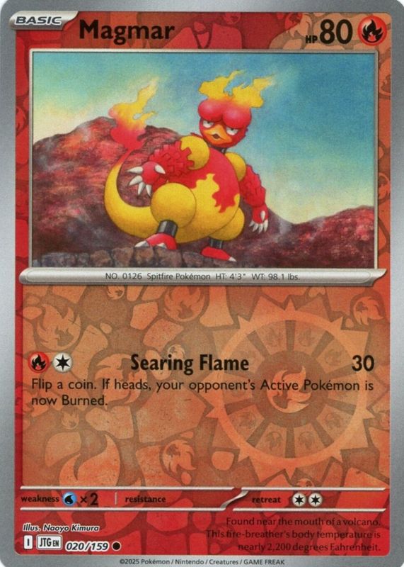 2025 Scarlet & Violet: Journey Together #020/159 Reverse Holo