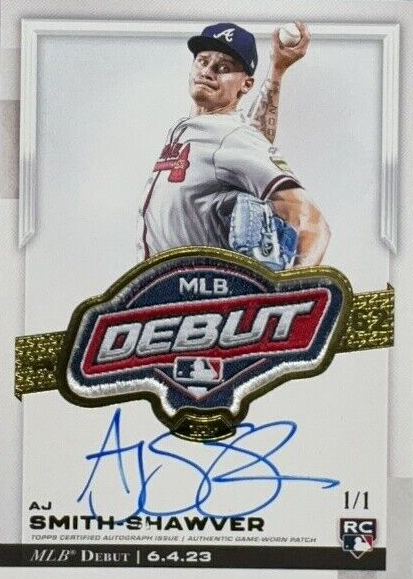 Topps - Topps AJ Smith-Shawver（スミス ショウバー）シリアル25 2025 Series 2 Future Stars AJ SMITH-SHAWVER #674 Braves | eBay