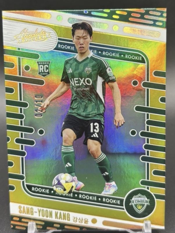 2025 Absolute K League #95 Rookies Spectrum - Gold /10