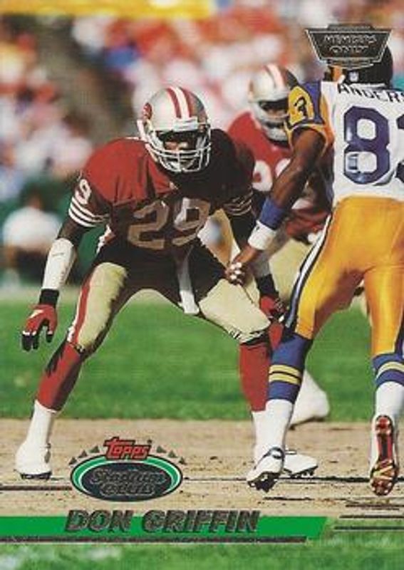 1993 Topps Stadium Club #391 Members Only