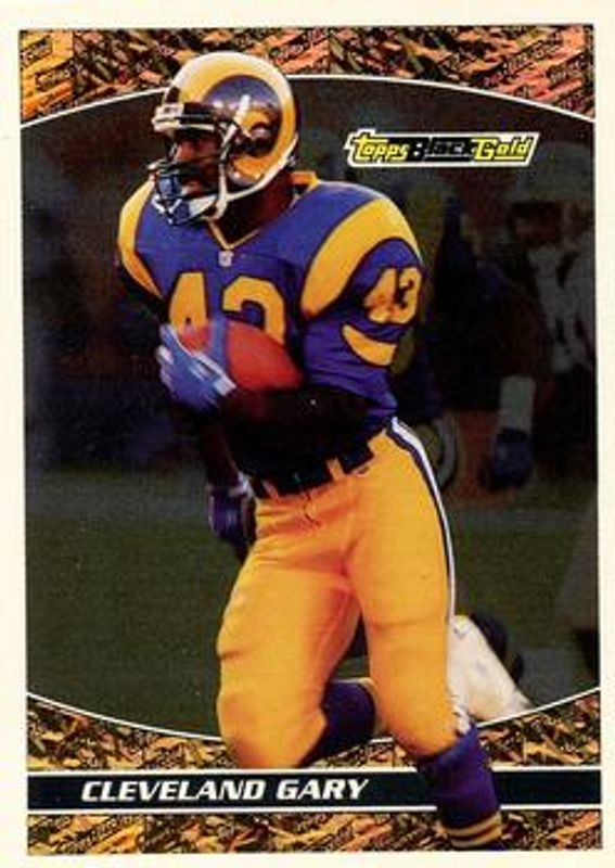 1993 Topps #10 Black - Gold