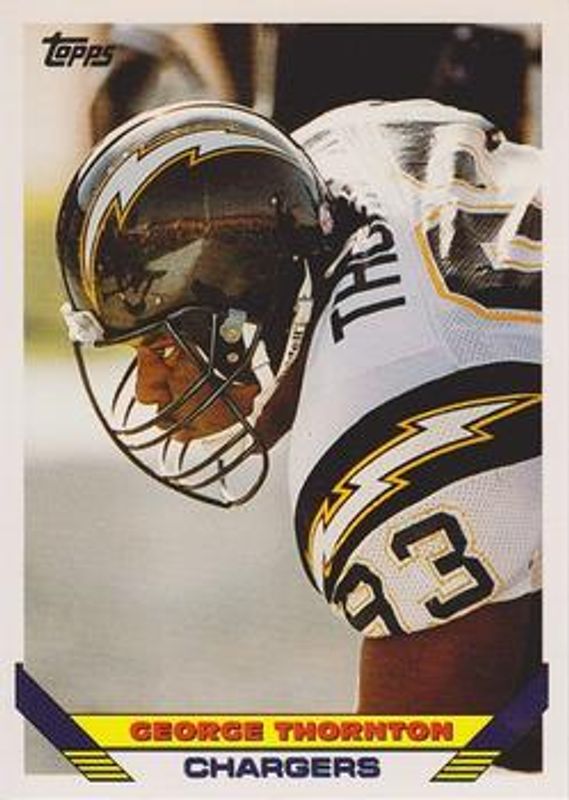 George Thornton Football Cards Price Guide - Sports Card Investor