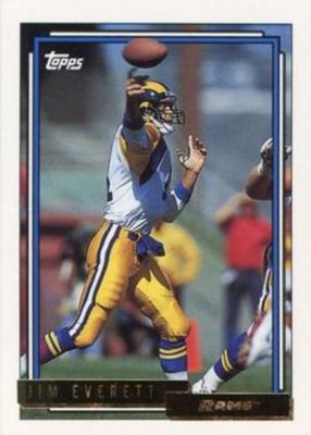 1992 Topps #420a Gold