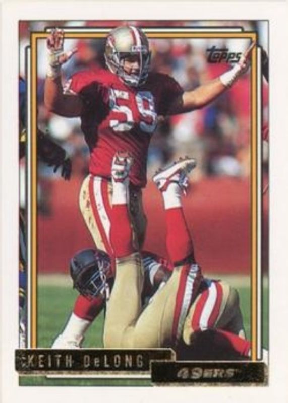 1992 Topps #282b Gold