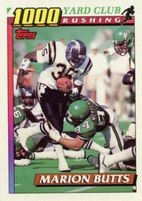 1991 Topps #5a 1000 Yard Club