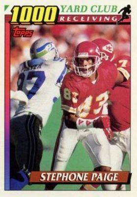 1991 Topps #14a 1000 Yard Club