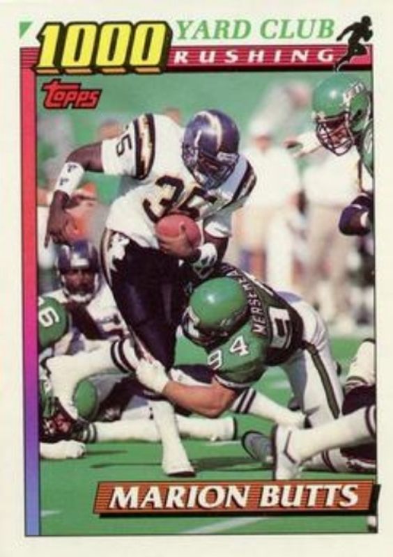 1991 Topps #5b 1000 Yard Club