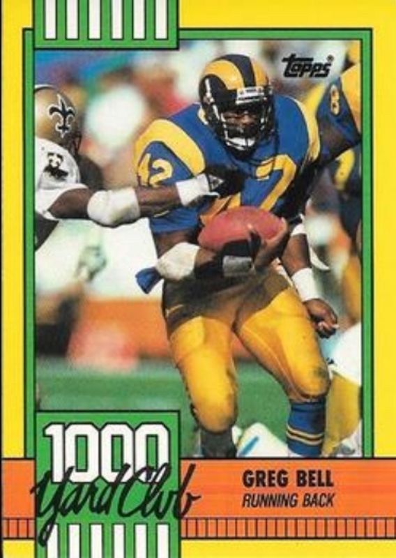 1990 Topps #20d 1000 Yard Club