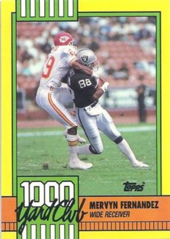 1990 Topps #25b 1000 Yard Club