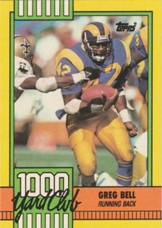 1990 Topps #20b 1000 Yard Club