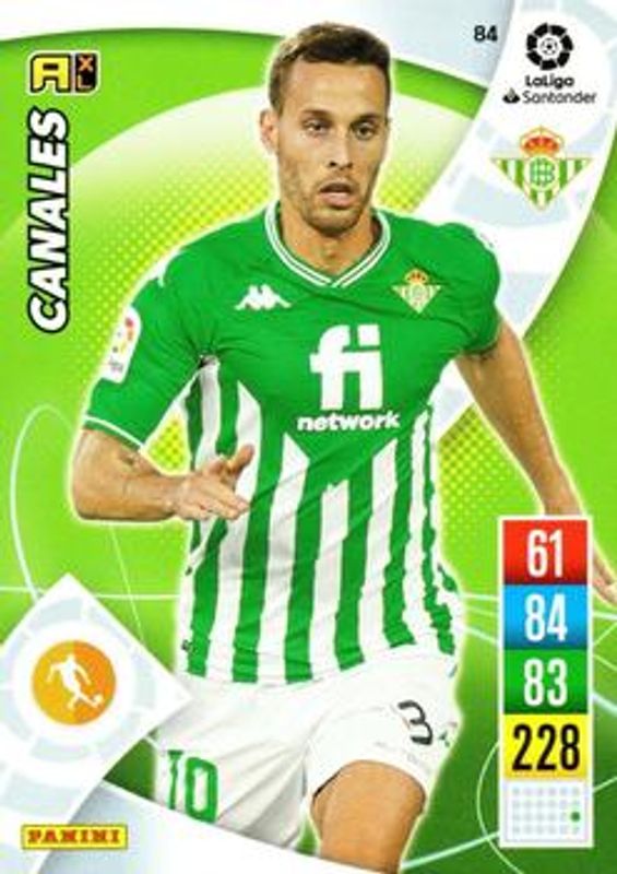 2021 Panini Adrenalyn XL LaLiga Santander #84 Base