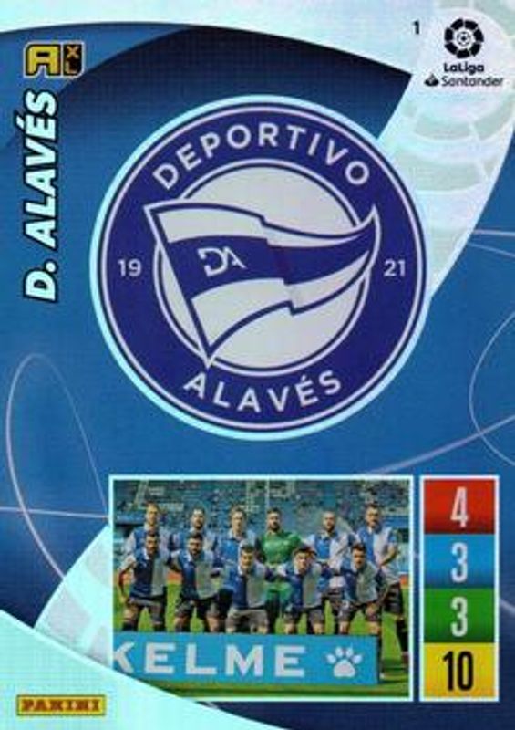 2021 Panini Adrenalyn XL LaLiga Santander #1 Base
