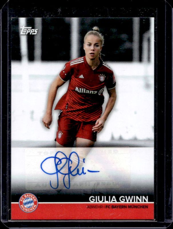 2021 Topps FC Bayern Munchen Team Set #BWA-GG Autographs